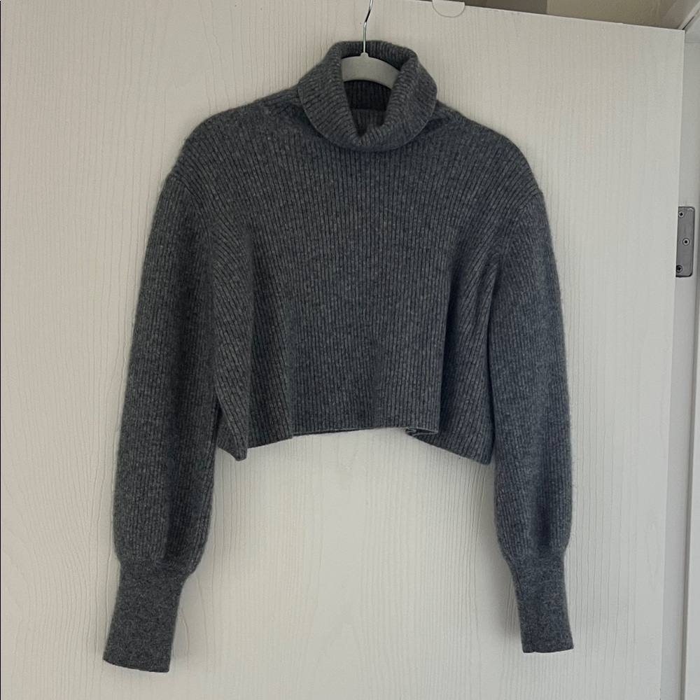 Reformation Luisa Cropped Turtleneck Sweater